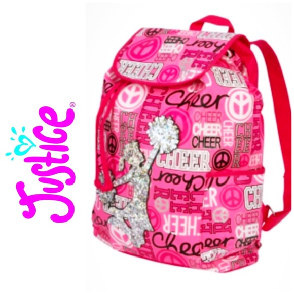 justice cheer bag